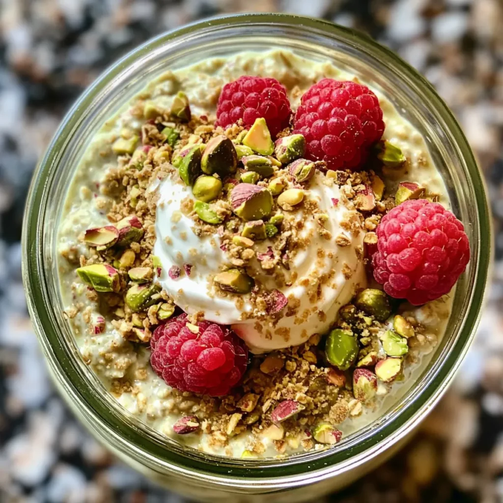 Pistachio Overnight Oats