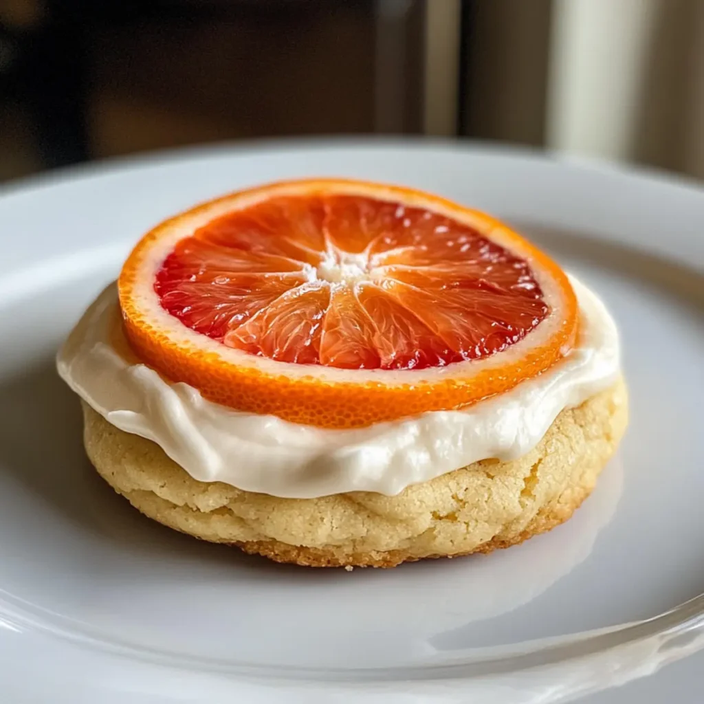 Blood Orange Cookies