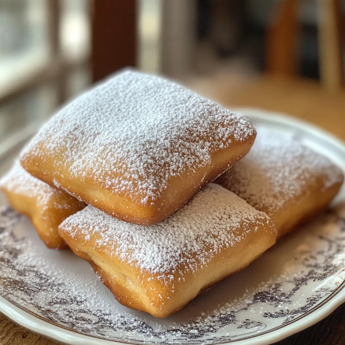 Lavender Vanilla Bean French Beignets