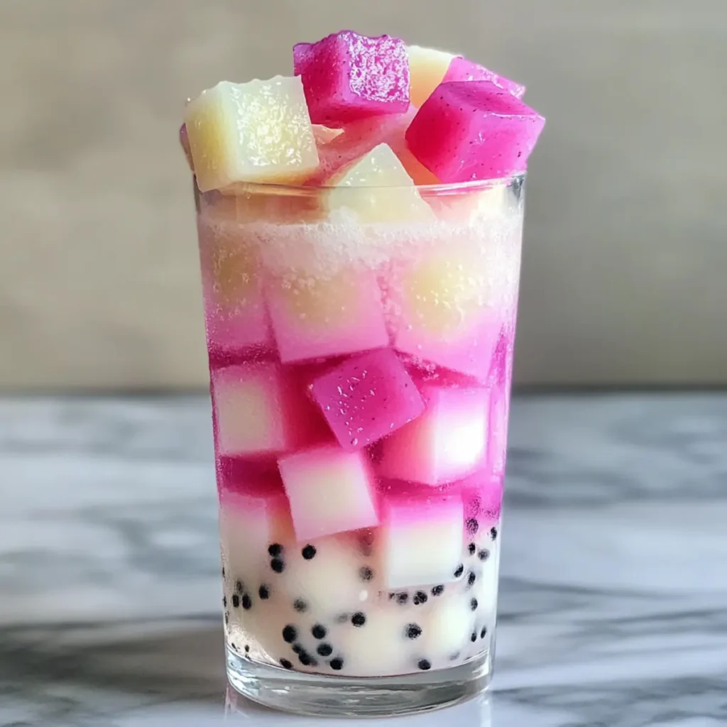 Dragonfruit Sago