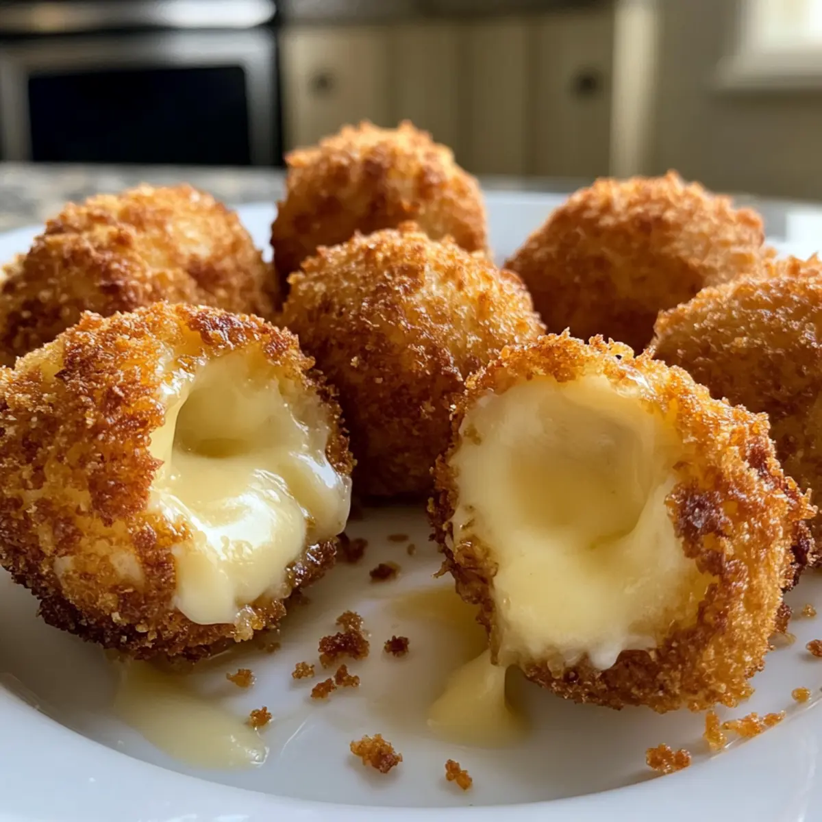 Air Fried Babybel Cheese