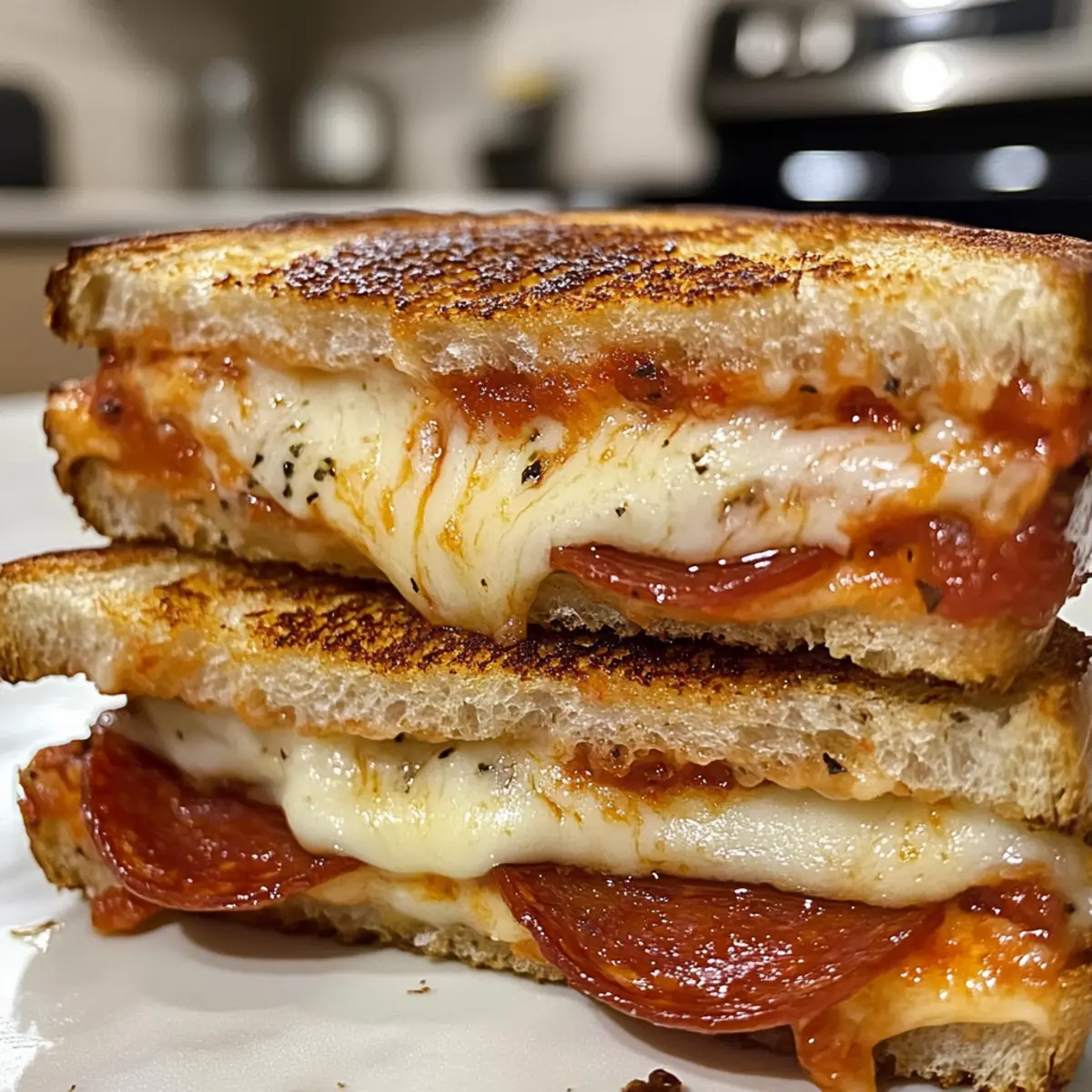 Pizza Grilled Cheese