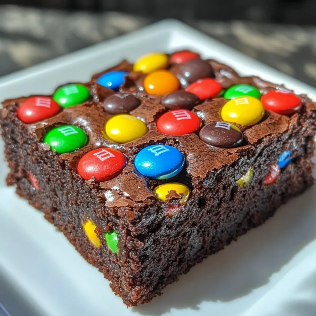 M&M’s Brownies