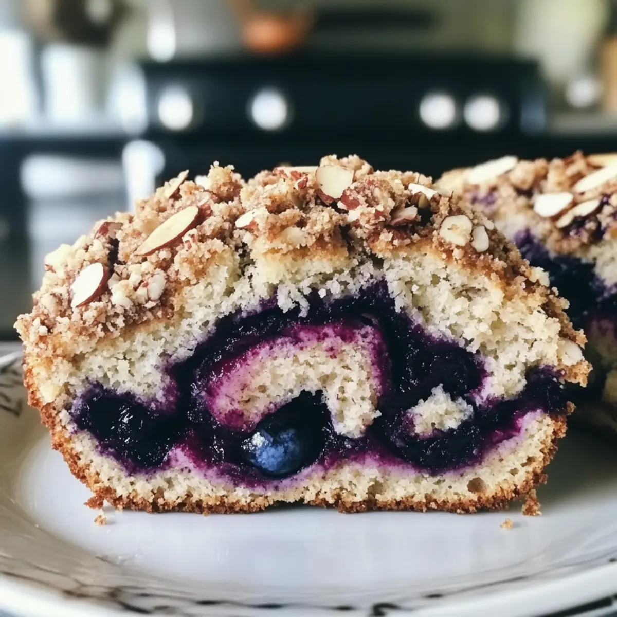 Blueberry Pie Quick Bread