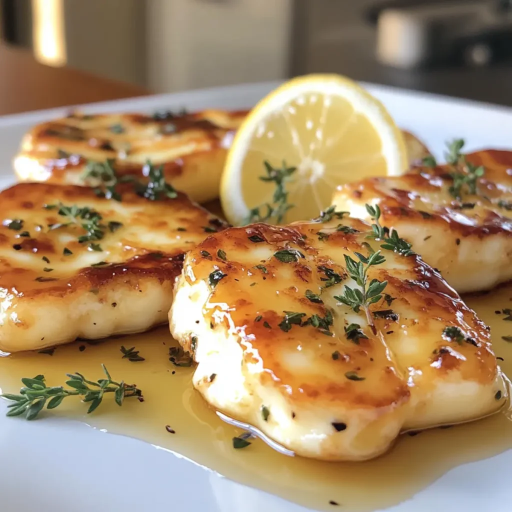 Honey Glazed Halloumi