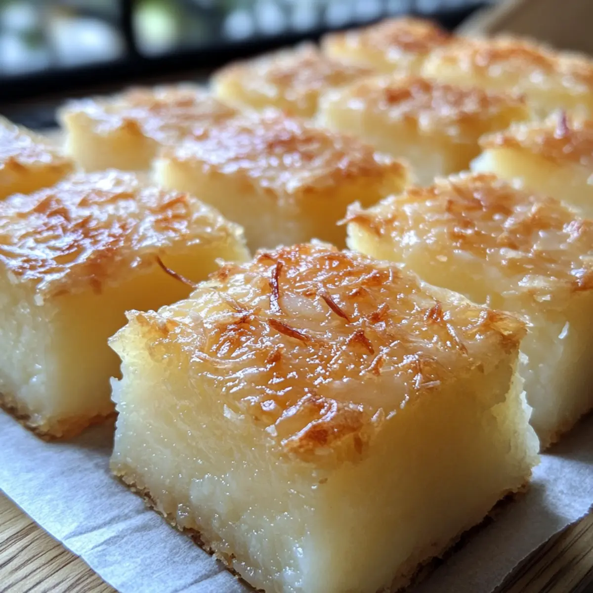 Hawaiian Butter Mochi