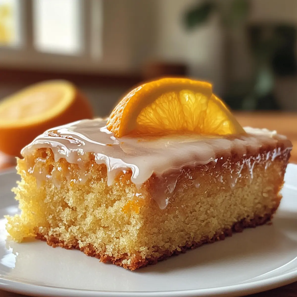 Vegan Orange Loaf Cake
