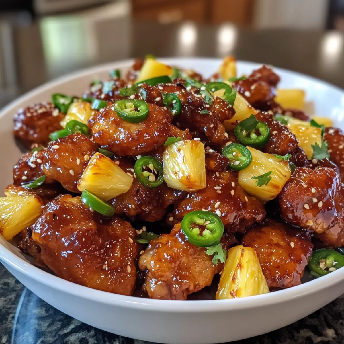 Sweet Jalapeno Pineapple Boneless Wings