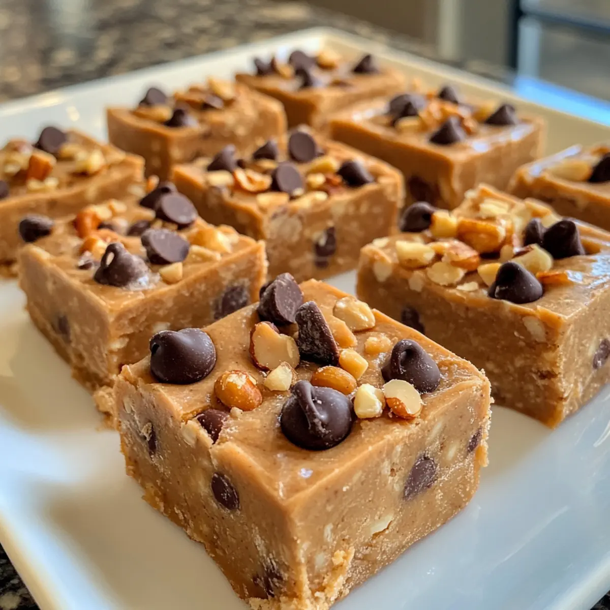 Frozen Peanut Butter Yogurt Bars