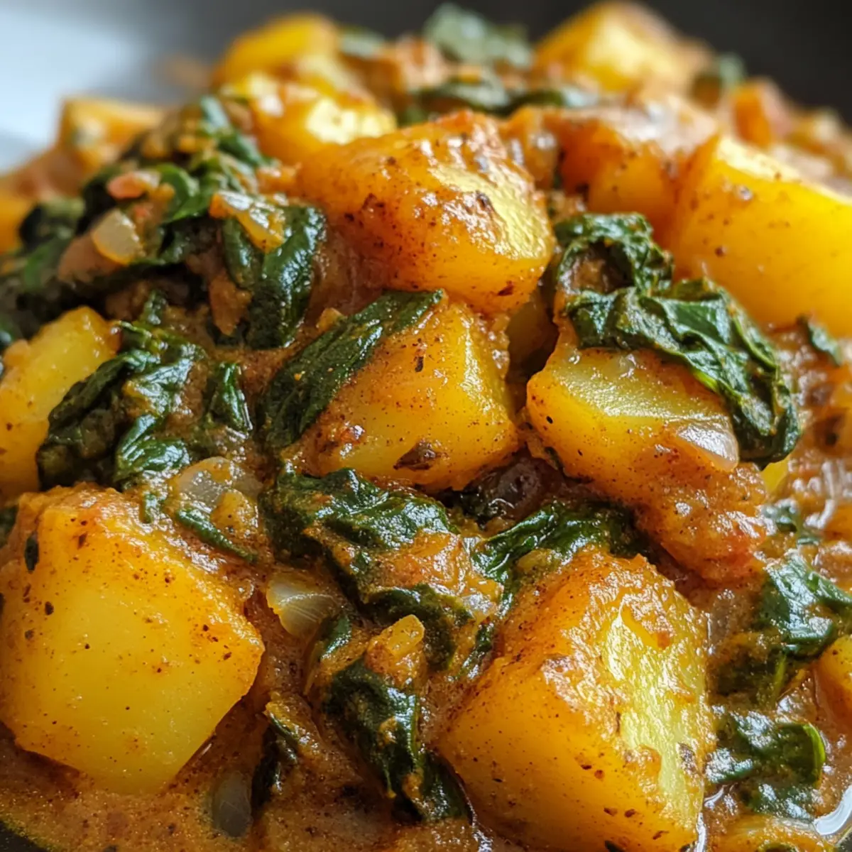 Saag Aloo