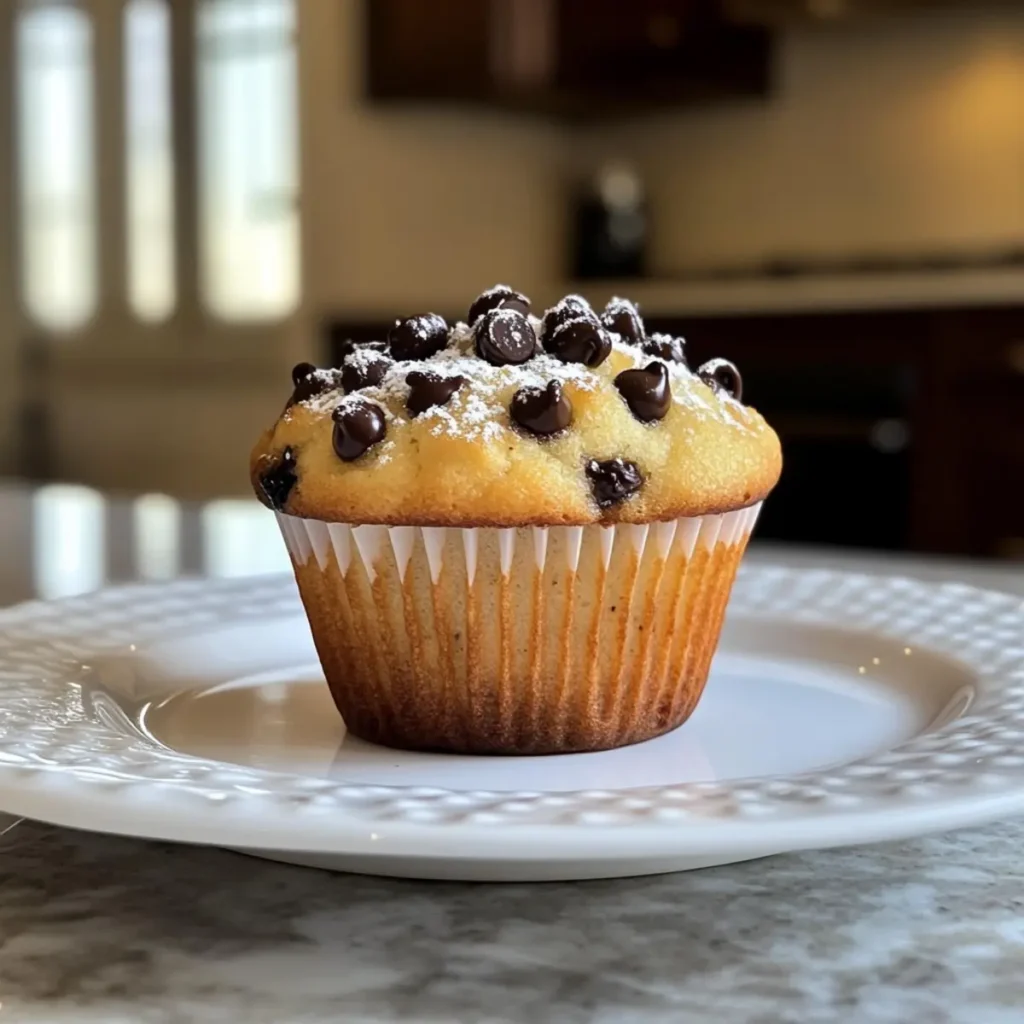 Ricotta Chocolate Chip Muffins