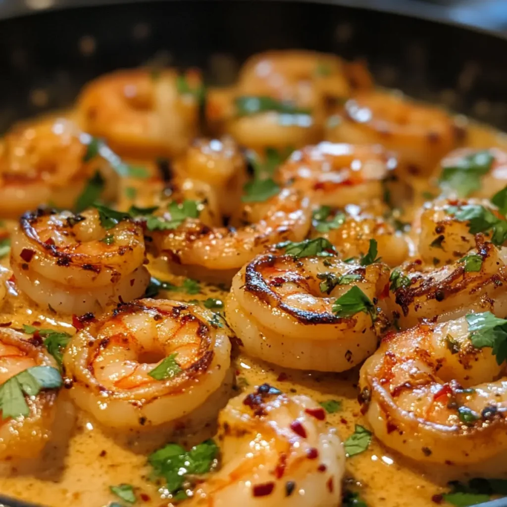 Garlic Shrimp in Coconut Milk
