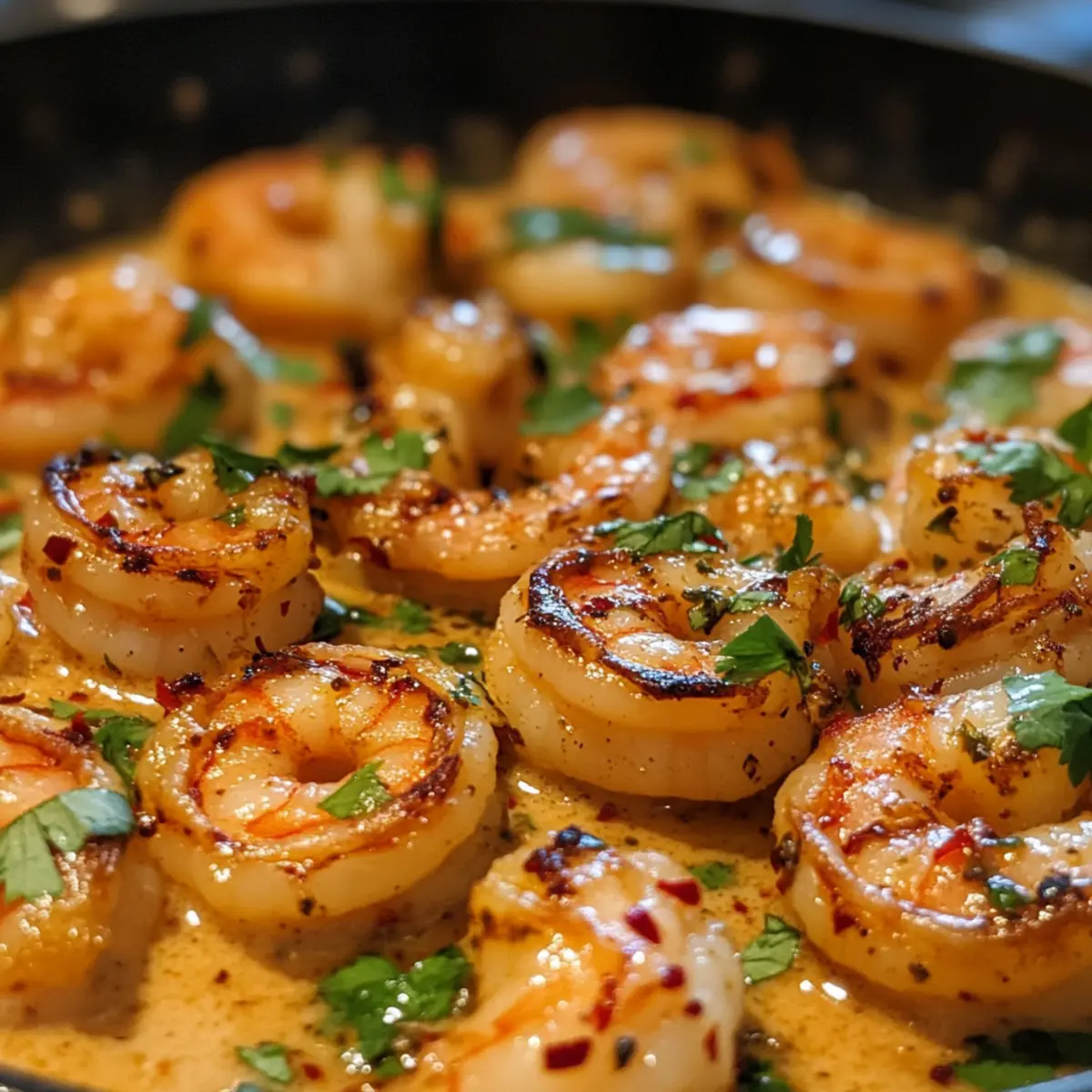 Garlic Shrimp in Coconut Milk