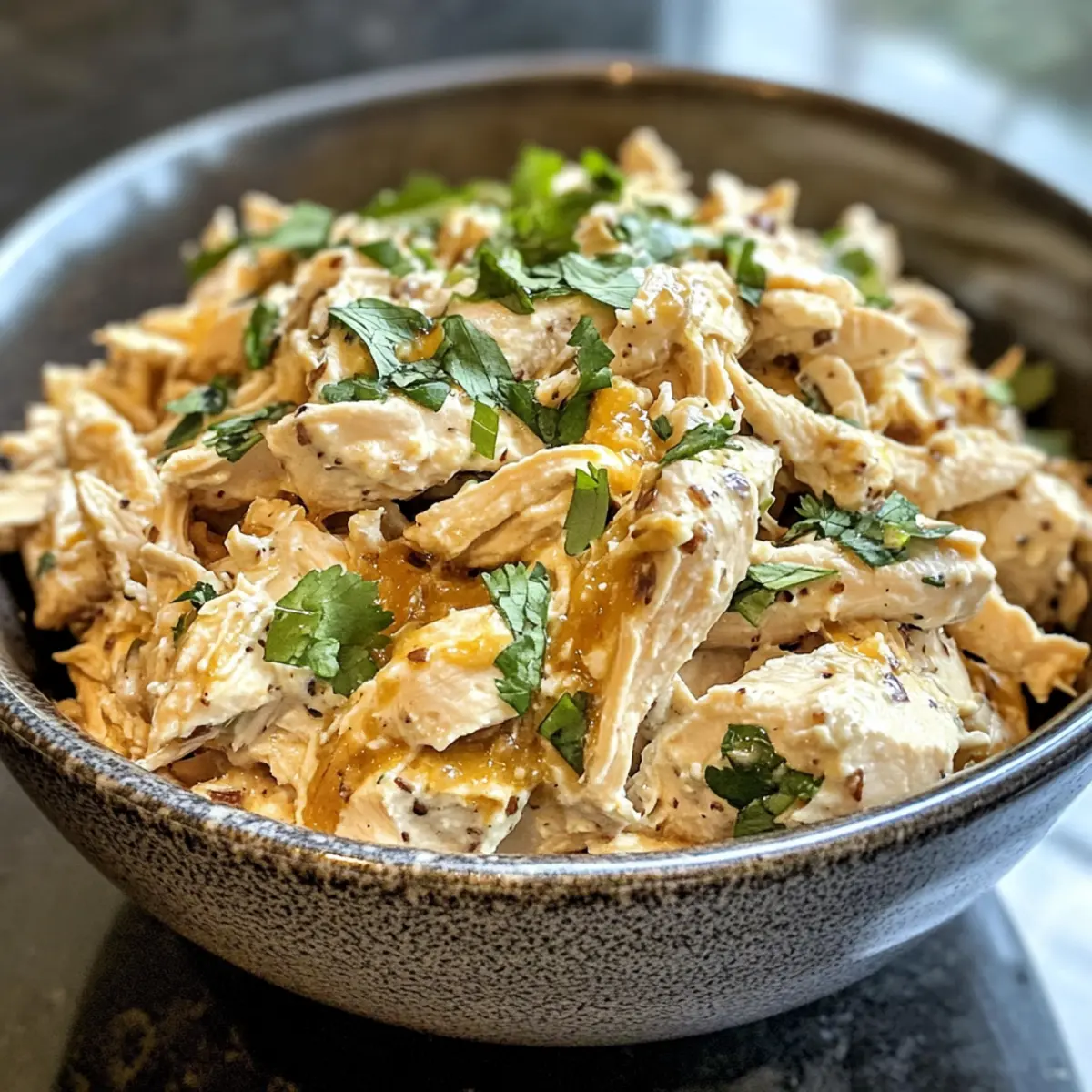 Creamy Honey Mustard Chicken Salad