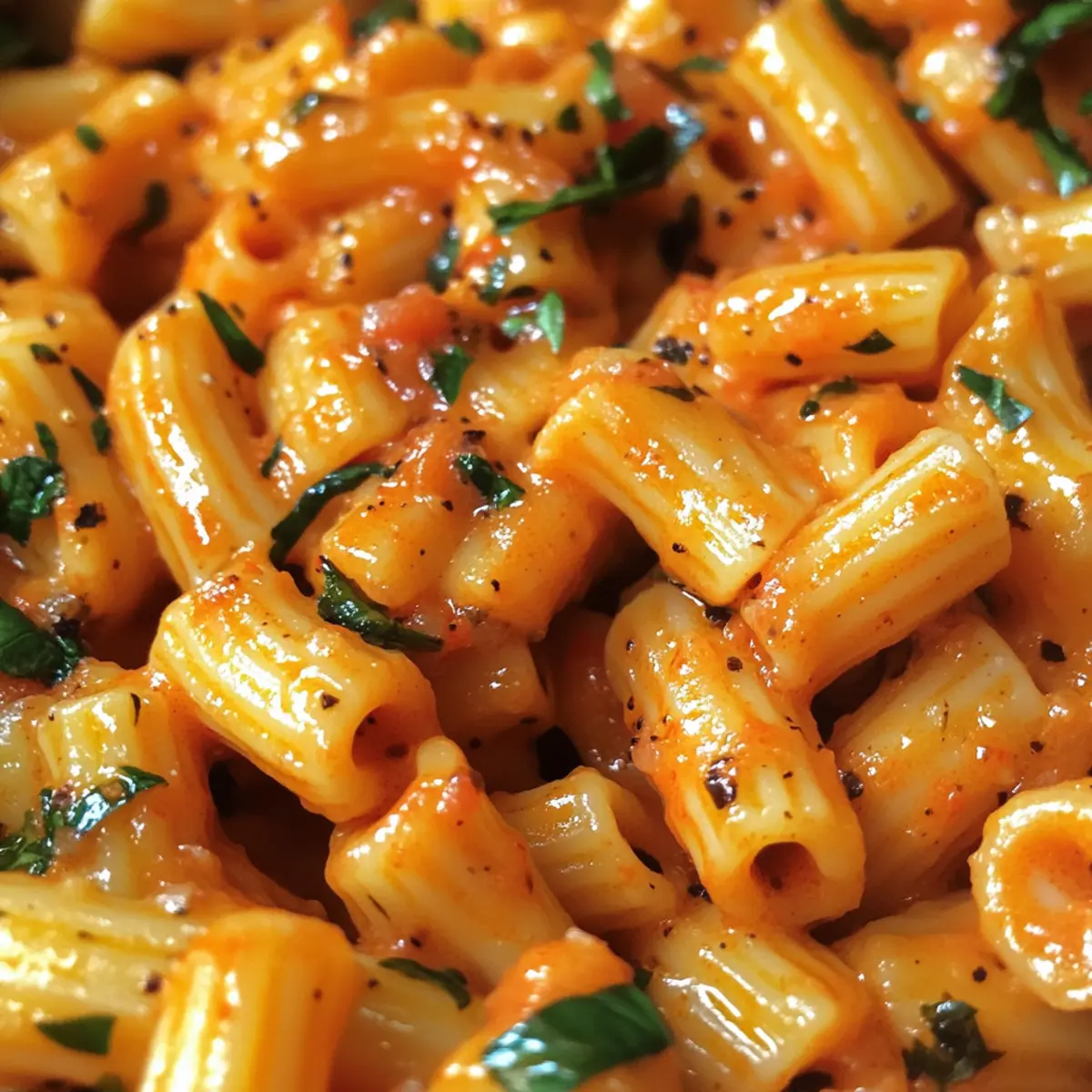 Creamy Basil & Calabrian Chili Cavatelli