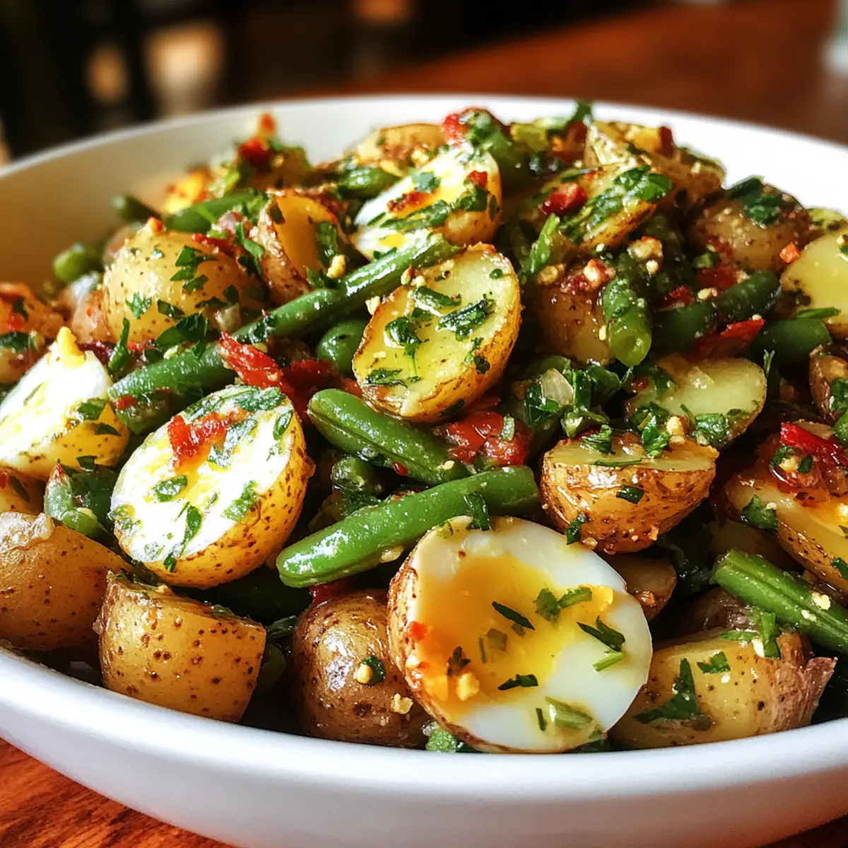 French-Style Potato and Green Bean Salad