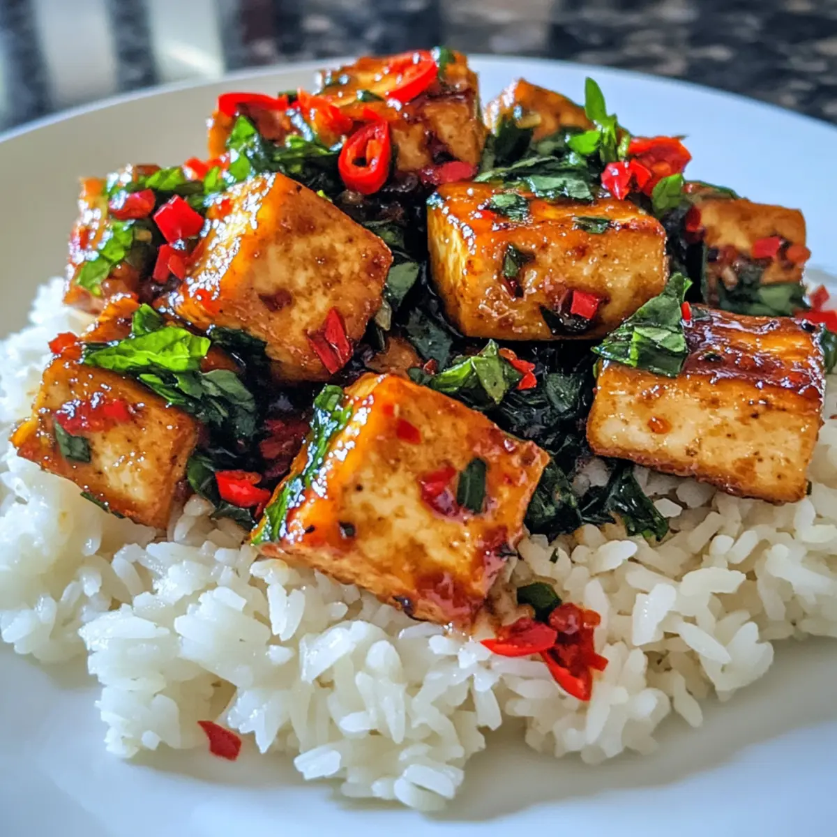 Thai Basil Tofu