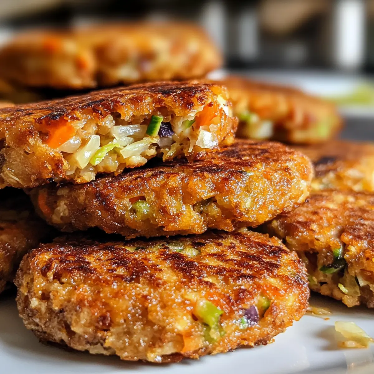 Tofu and Vegetable Patties