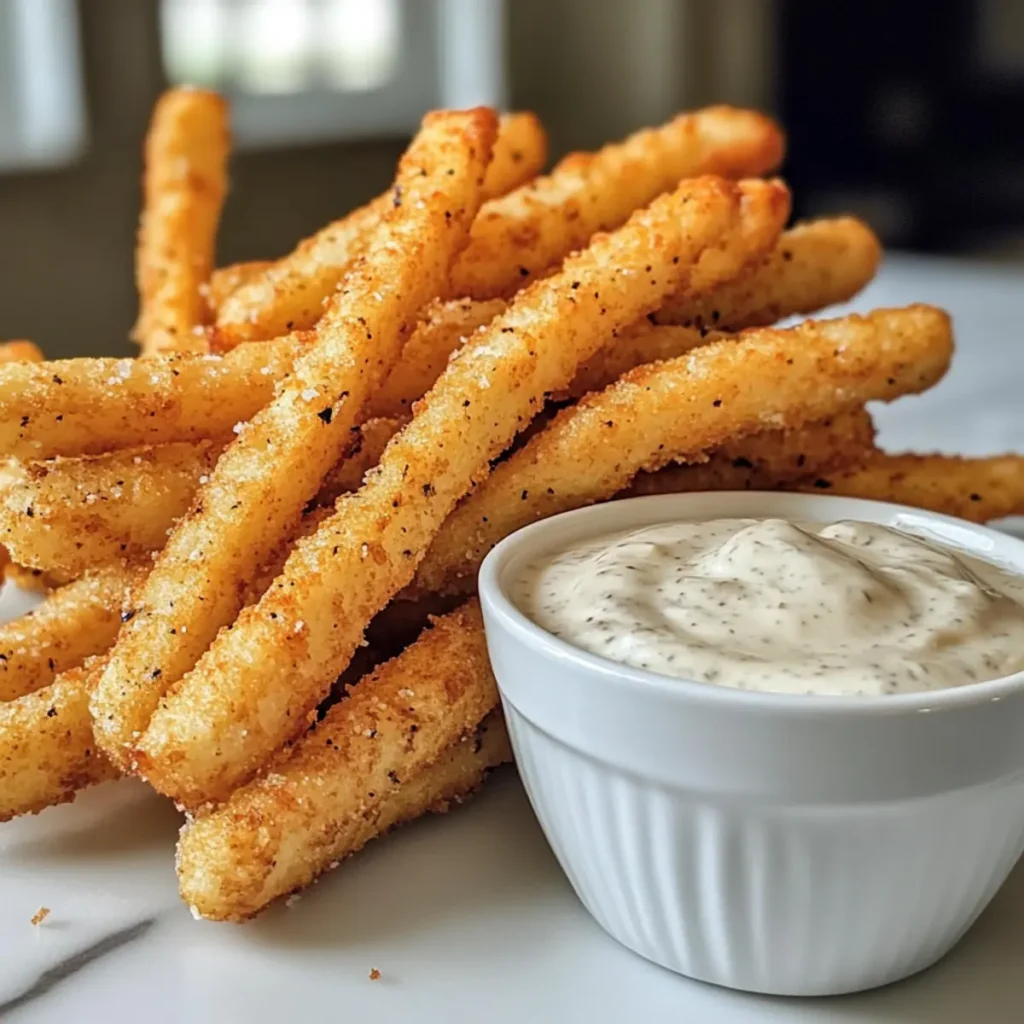 Cookie Fries with Frosting Dip