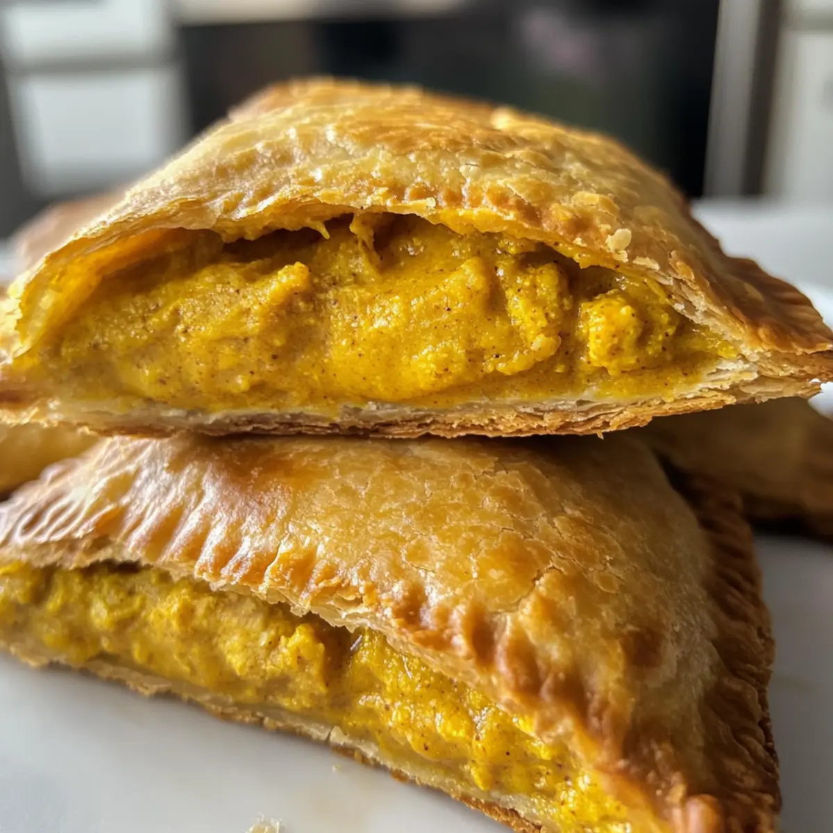 Flaky Jamaican Curry Chicken Patties