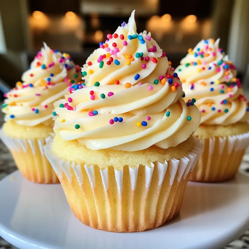 Banana Milkshake Cupcakes