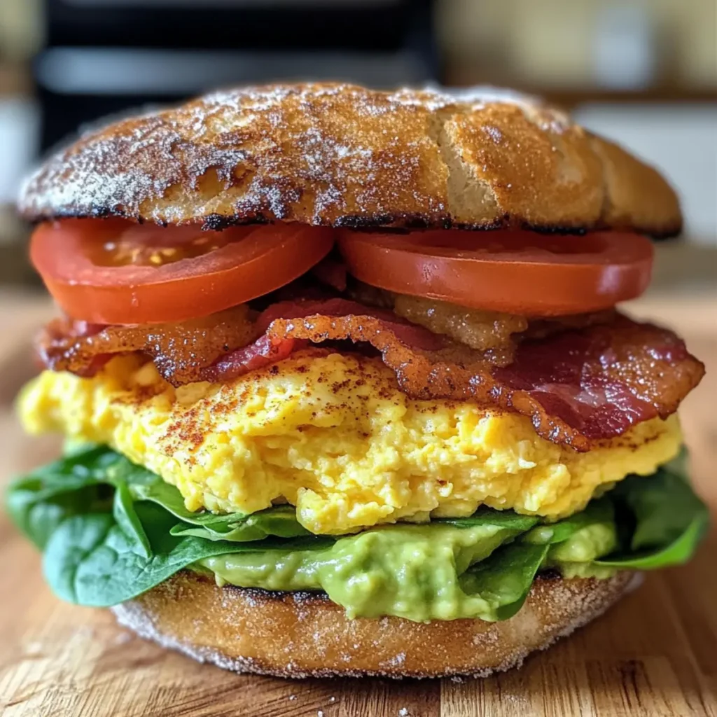 Breakfast Sandwich with Avocado