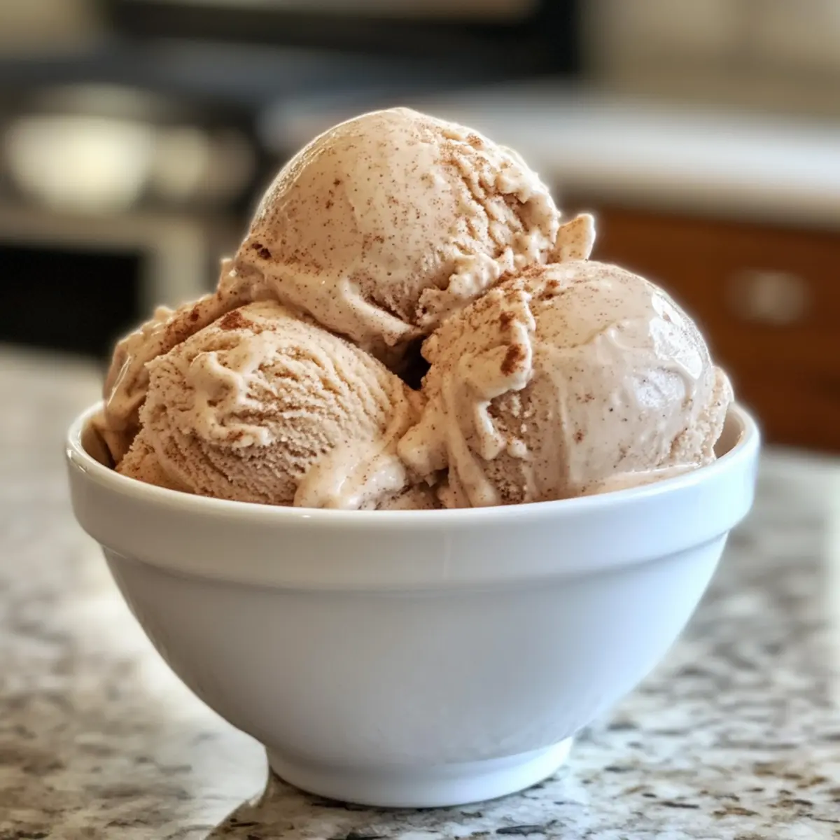 Creamy Brown Sugar Cinnamon Ice Cream