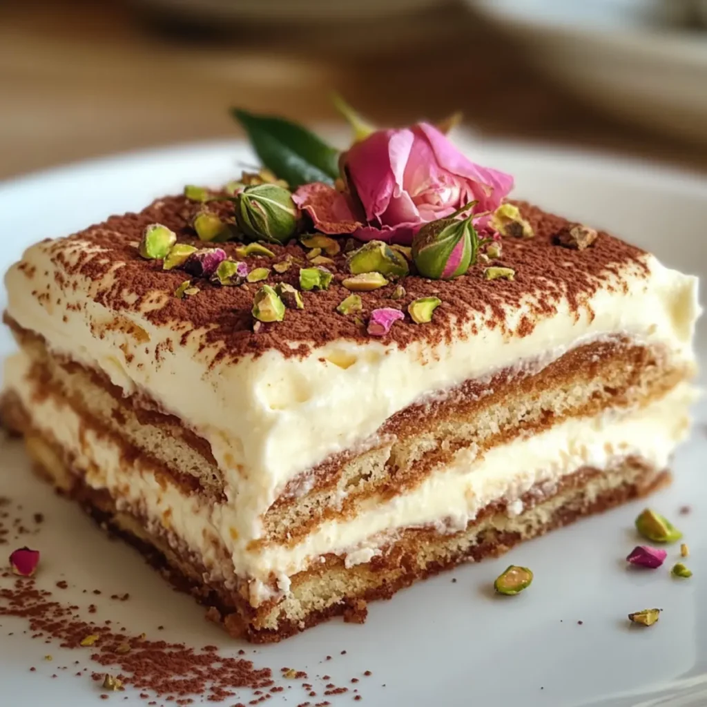 Rose Tiramisu