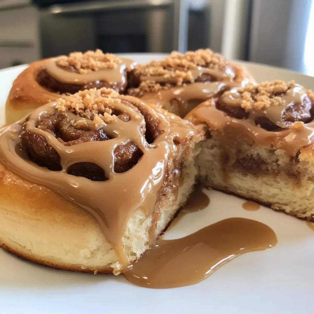 Biscoff Cookie Butter Cinnamon Rolls Recipe