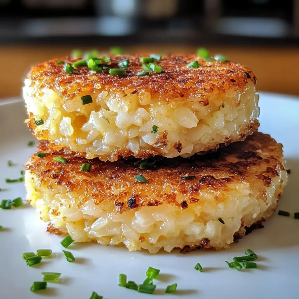 Crispy Egg and Rice Patties