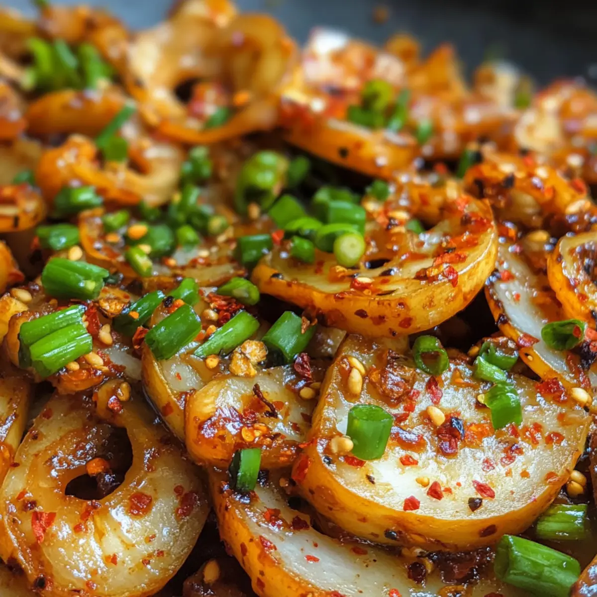 Spicy Lotus Root Stir Fry