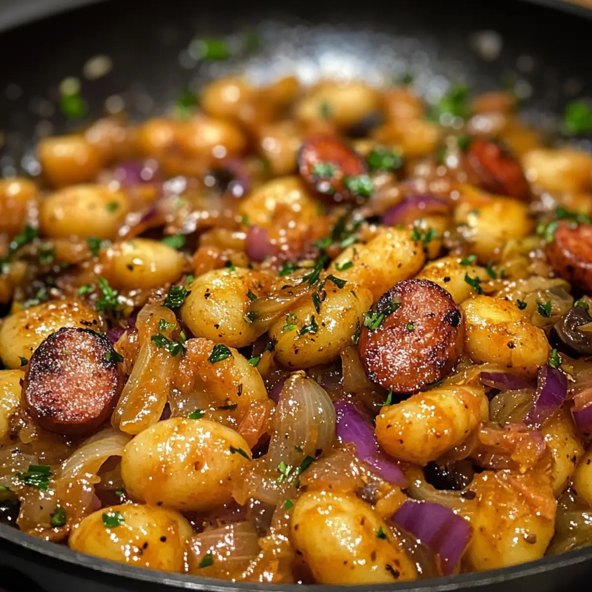 Polish Gnocchi Stir Fry