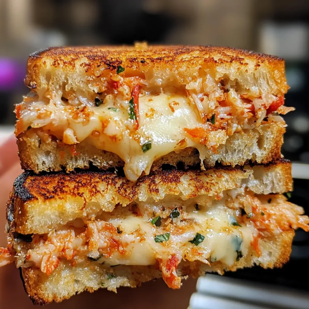 Volcano Roll Grilled Cheese