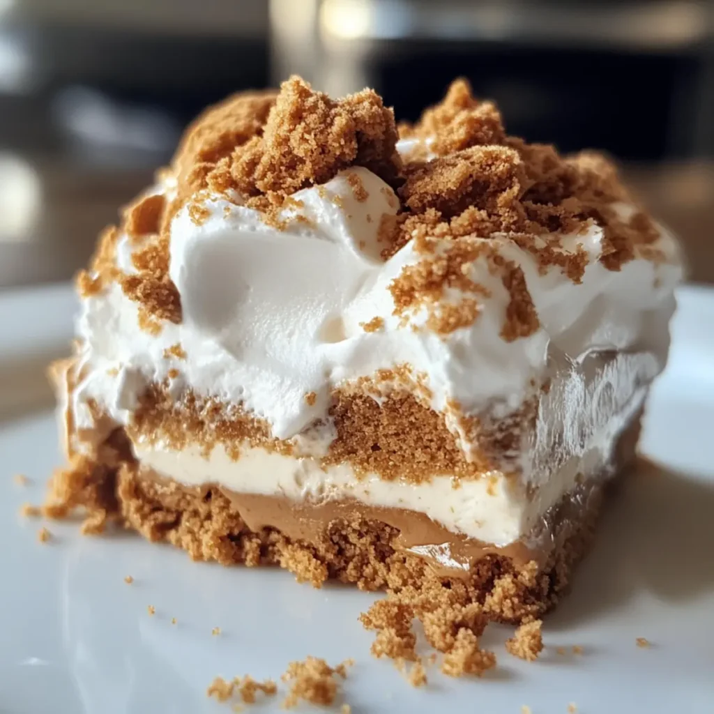 Biscoff Cookie Pudding