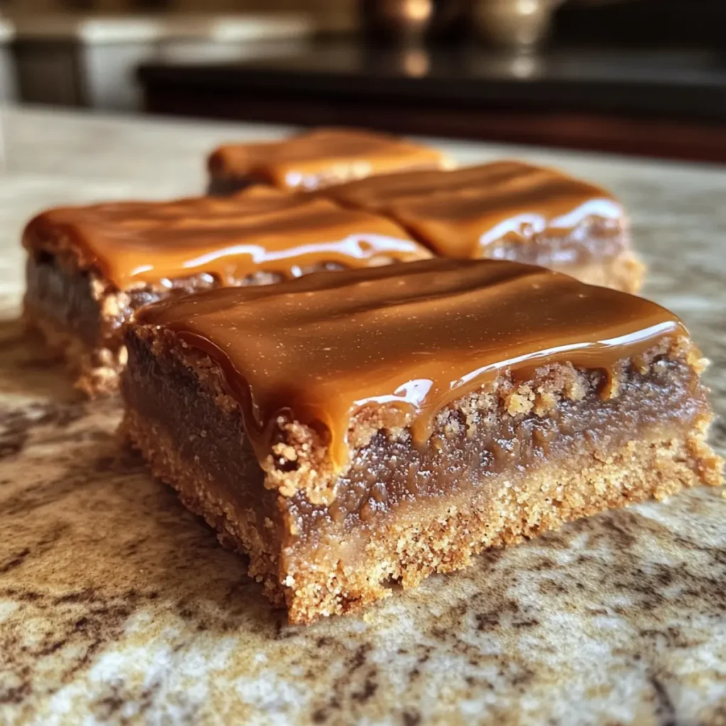 Salted Caramel Brown Sugar Pop Tart Cookie Bars