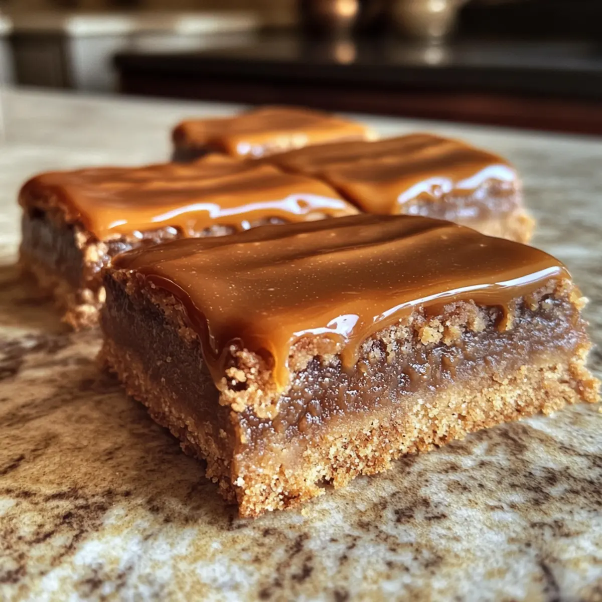 Salted Caramel Brown Sugar Pop Tart Cookie Bars