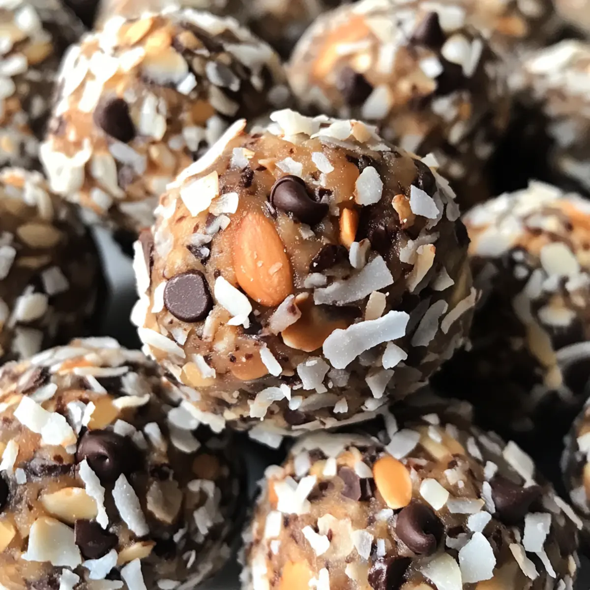 Healthy Almond Joy Lactation Bites