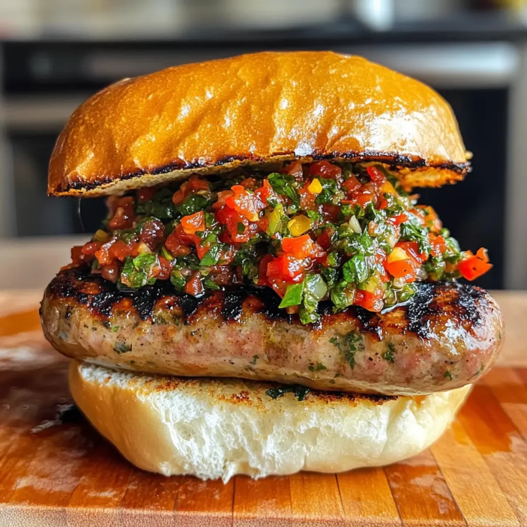 Grilled Italian Sausage Sandwiches