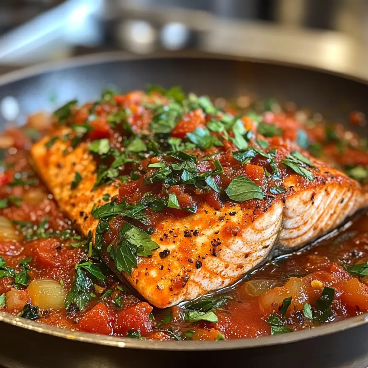 Salmon all’Arrabbiata