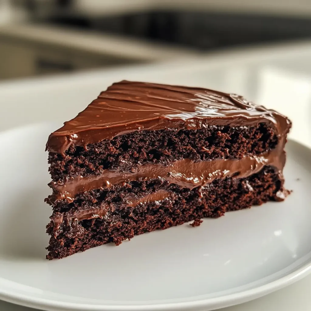 Kladdkaka, the Swedish chocolate cake