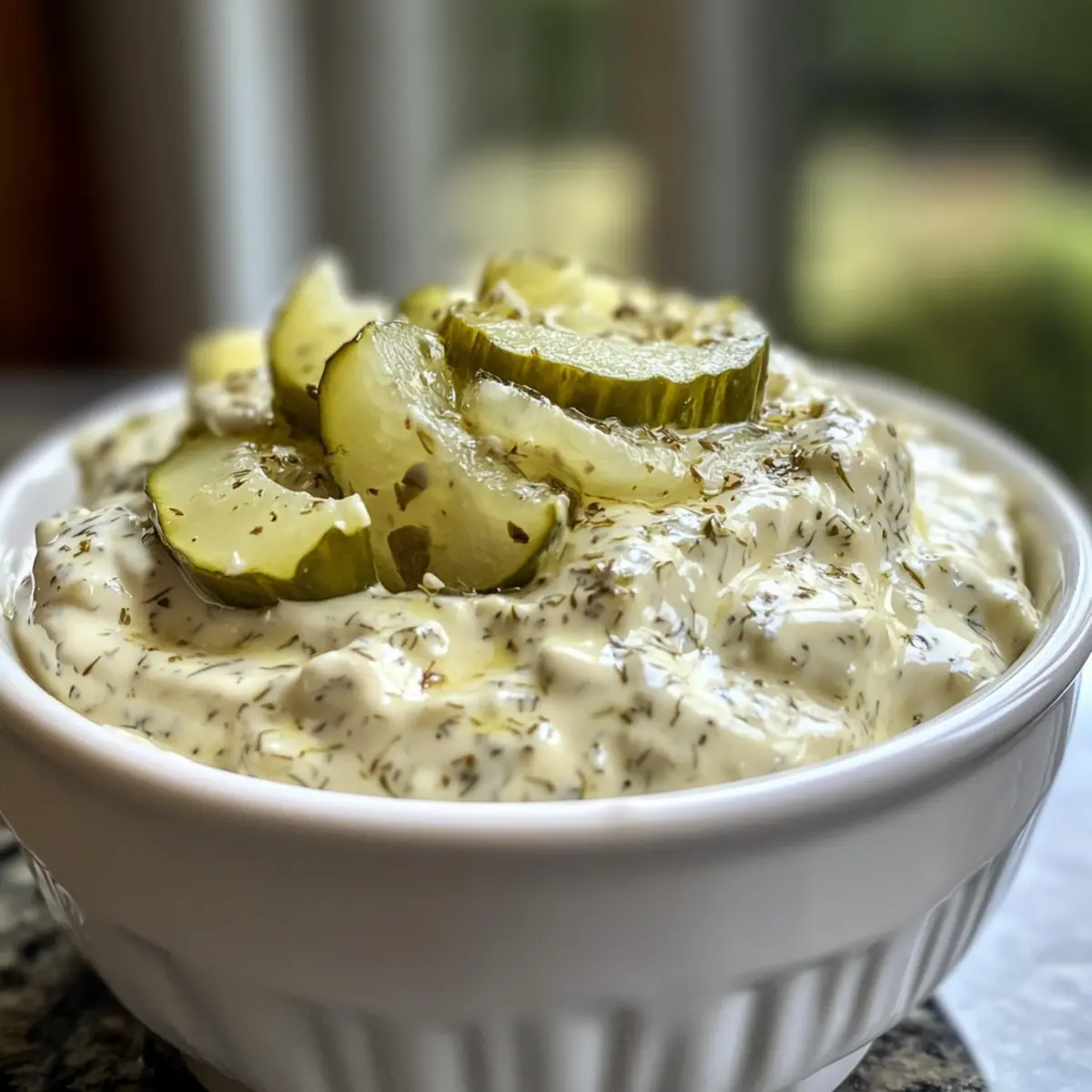 Creamy Grillo’s Pickle De Gallo Ranch Dip