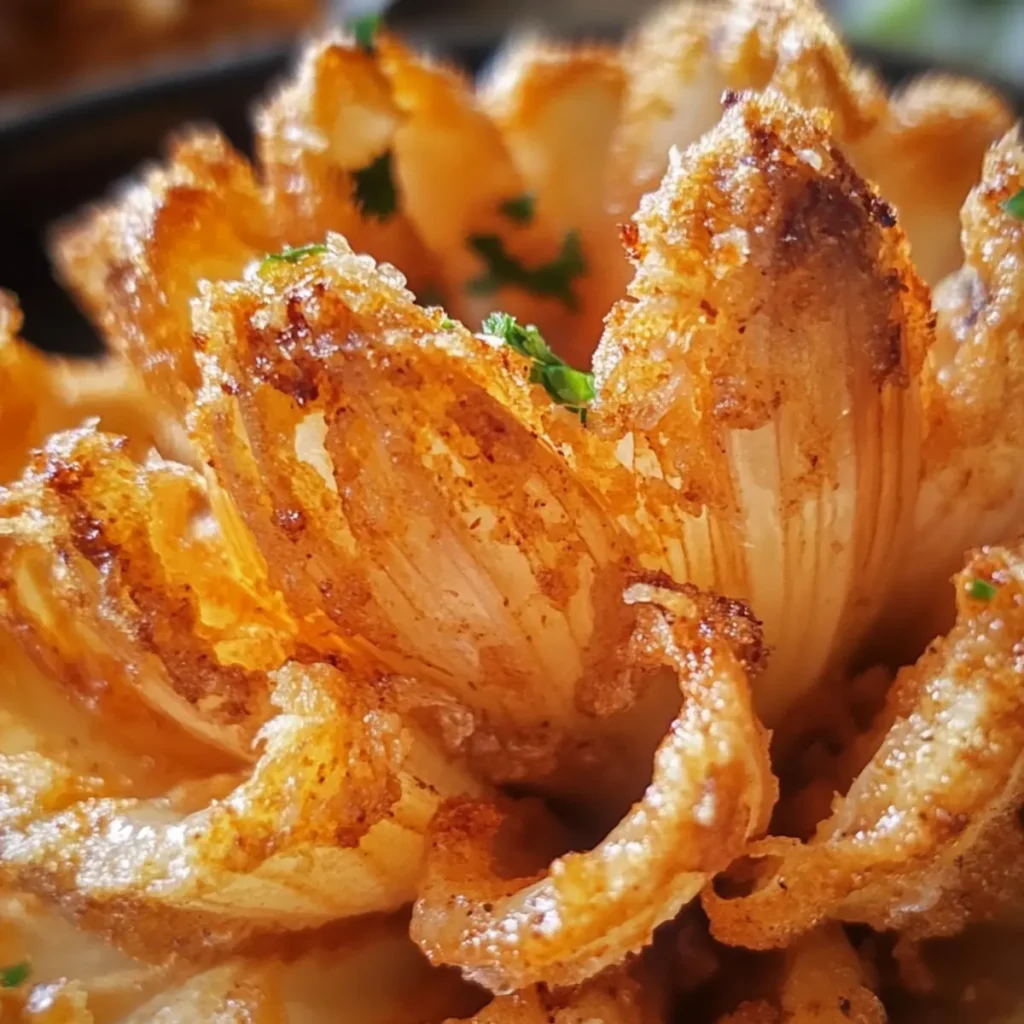 Crispy Air Fryer Blooming Onion