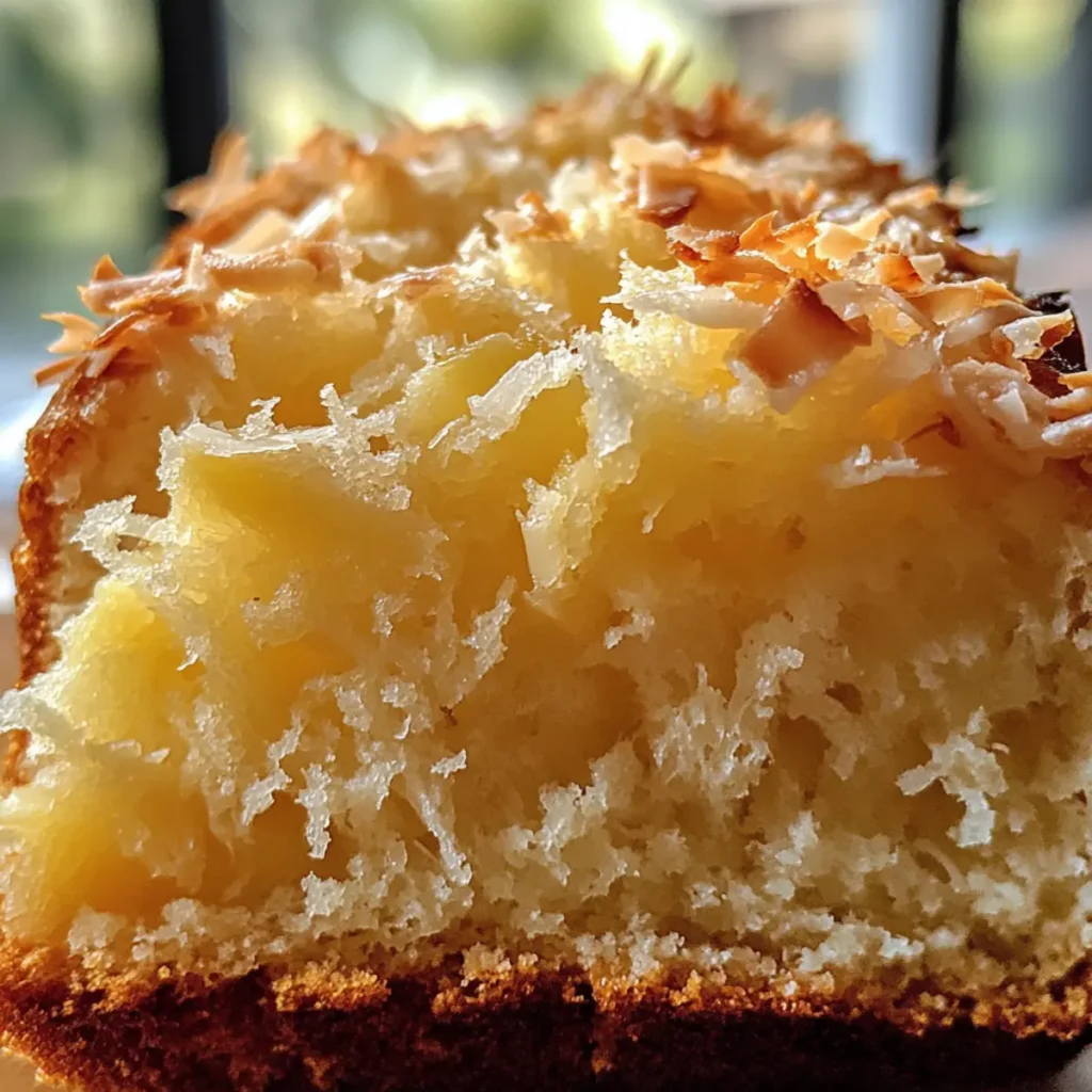 Pineapple Coconut Bread