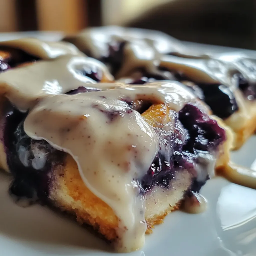 Blueberry Cinnamon Rolls