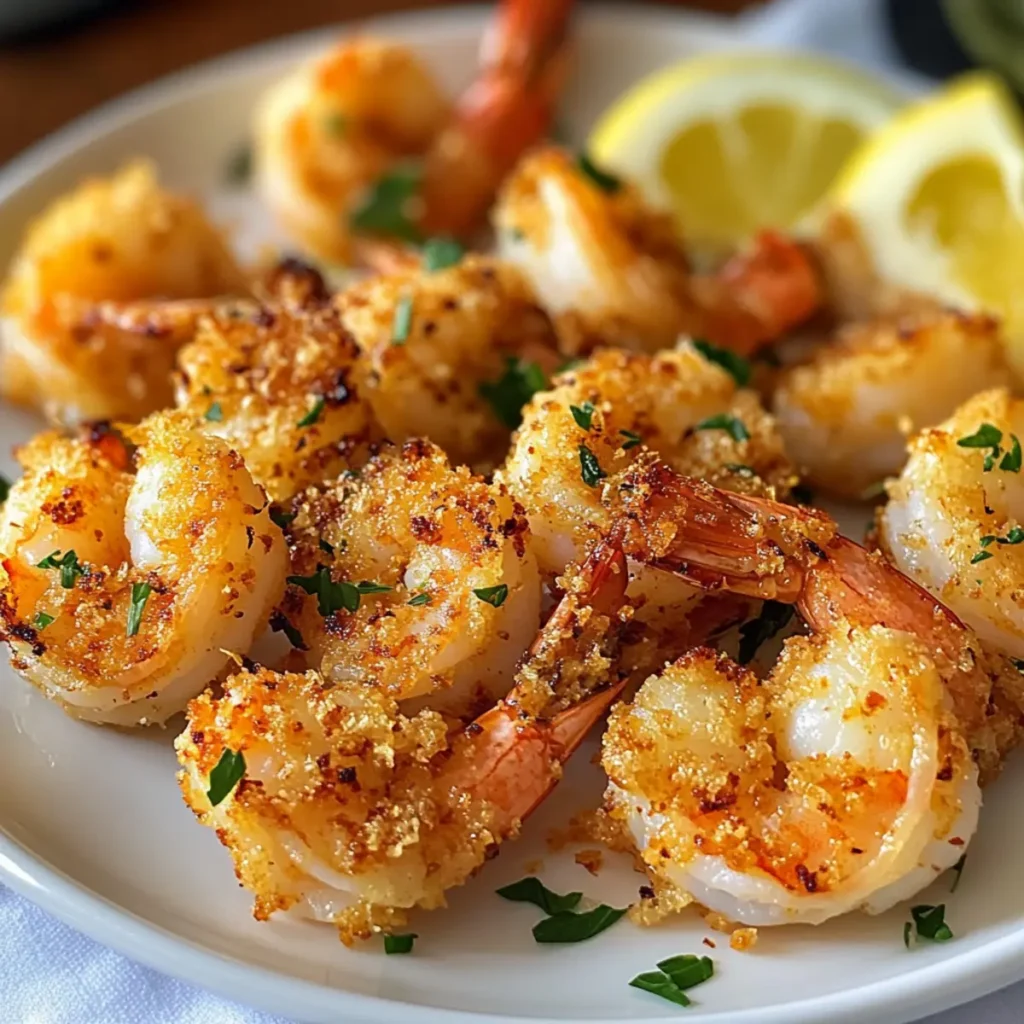 Air Fryer Garlic Parmesan Shrimp