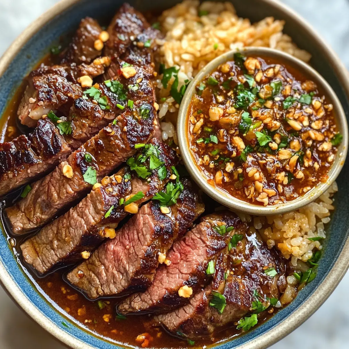 Crying Tiger Beef with Nam Jim Jaew Sauce