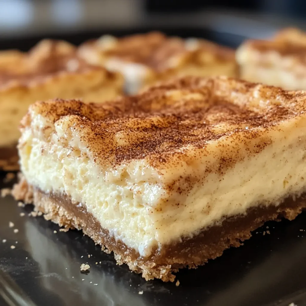 Churro Cheesecake Bars