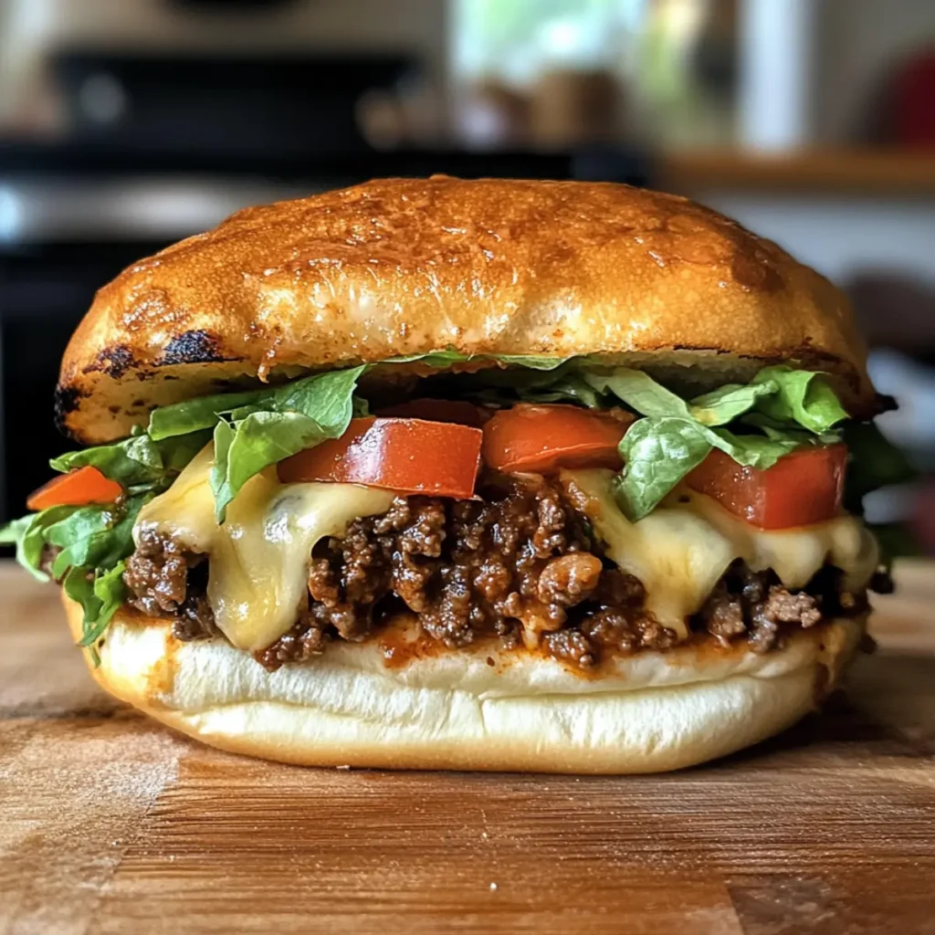 Mexican Chopped Cheese Sandwich