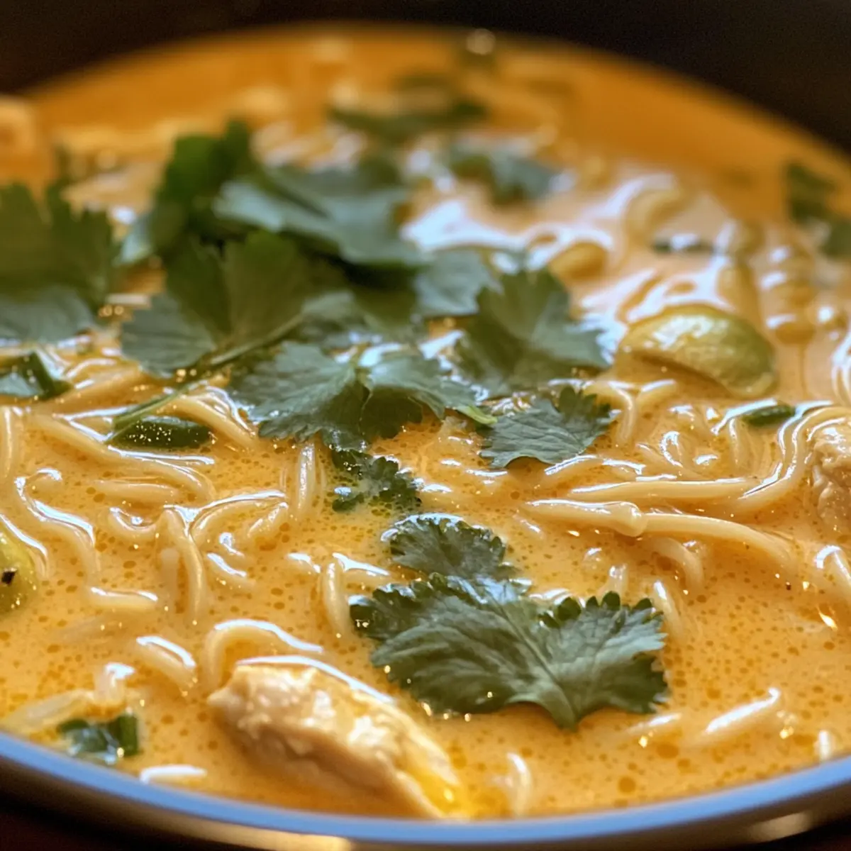 Chicken Curry Noodle Soup