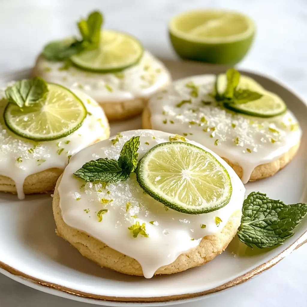 Mojito Sugar Cookies